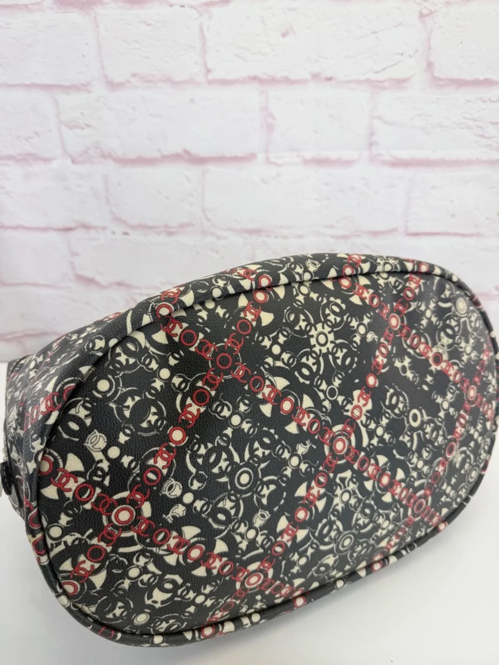 Chanel Coco Optic Graphic Bowler Large Bag